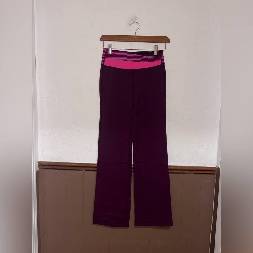 Lululemon Pink Straight Leggings